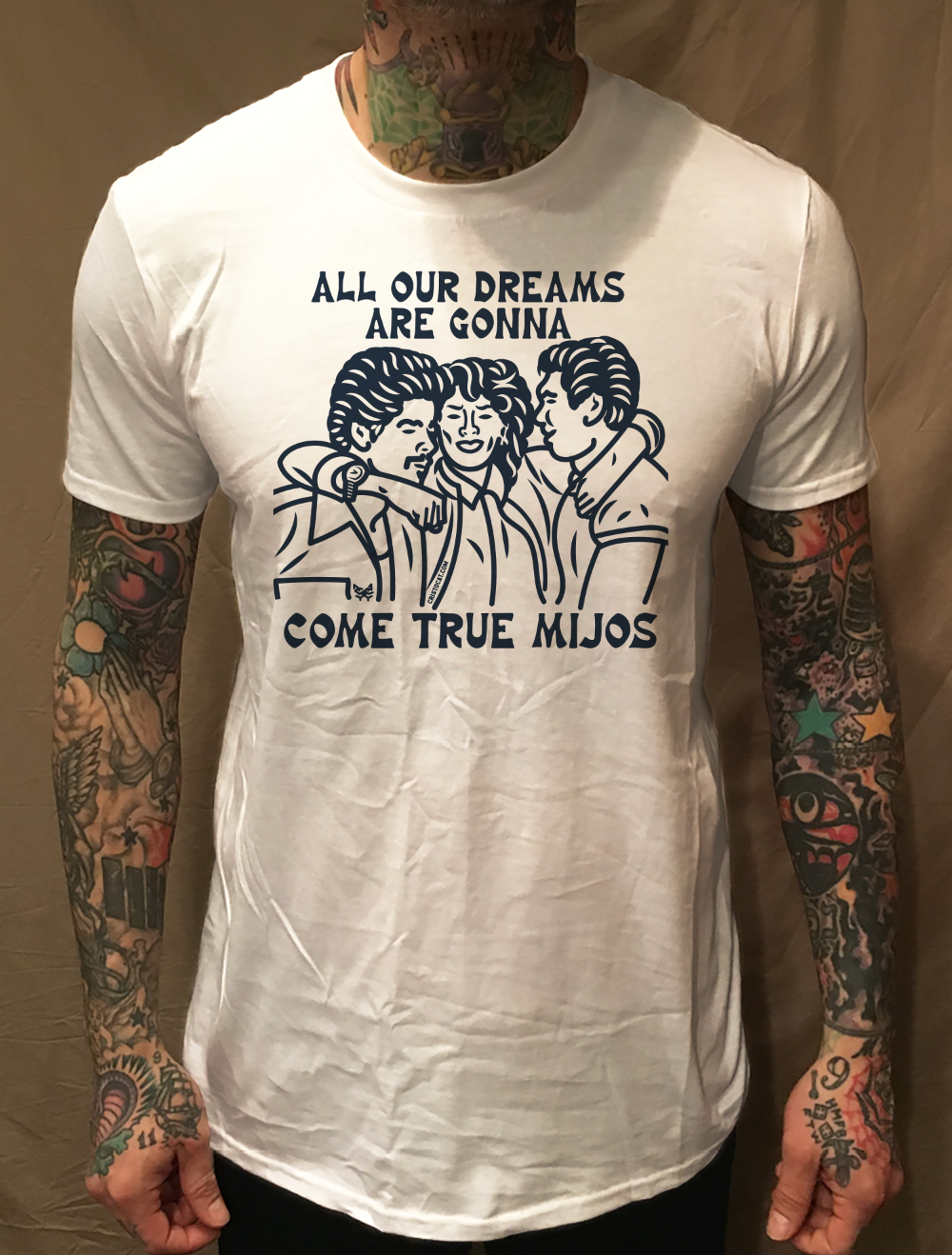 DREAMS COME TRUE MIJOS WHITE TEE