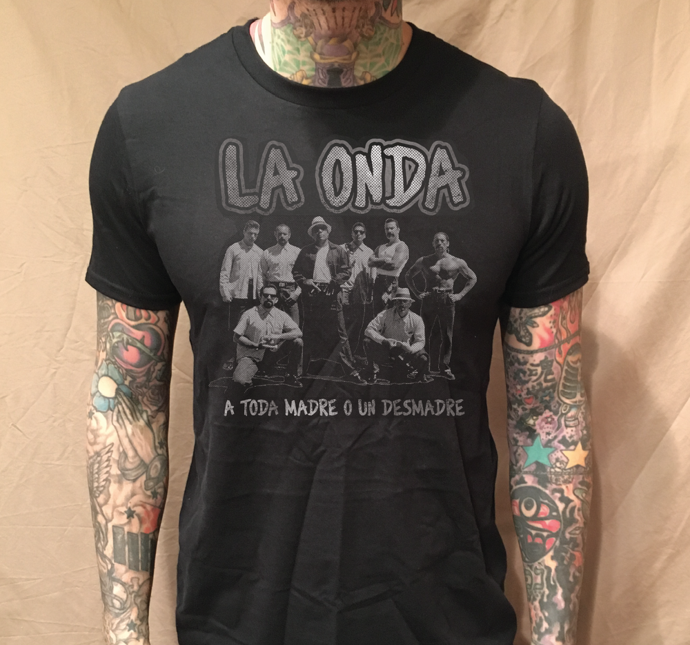 TEAM LA ONDA ON BLACK TEE - cristocatofficial