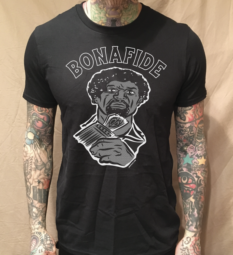 ORALE BONAFIDE BLACK TEE - cristocatofficial